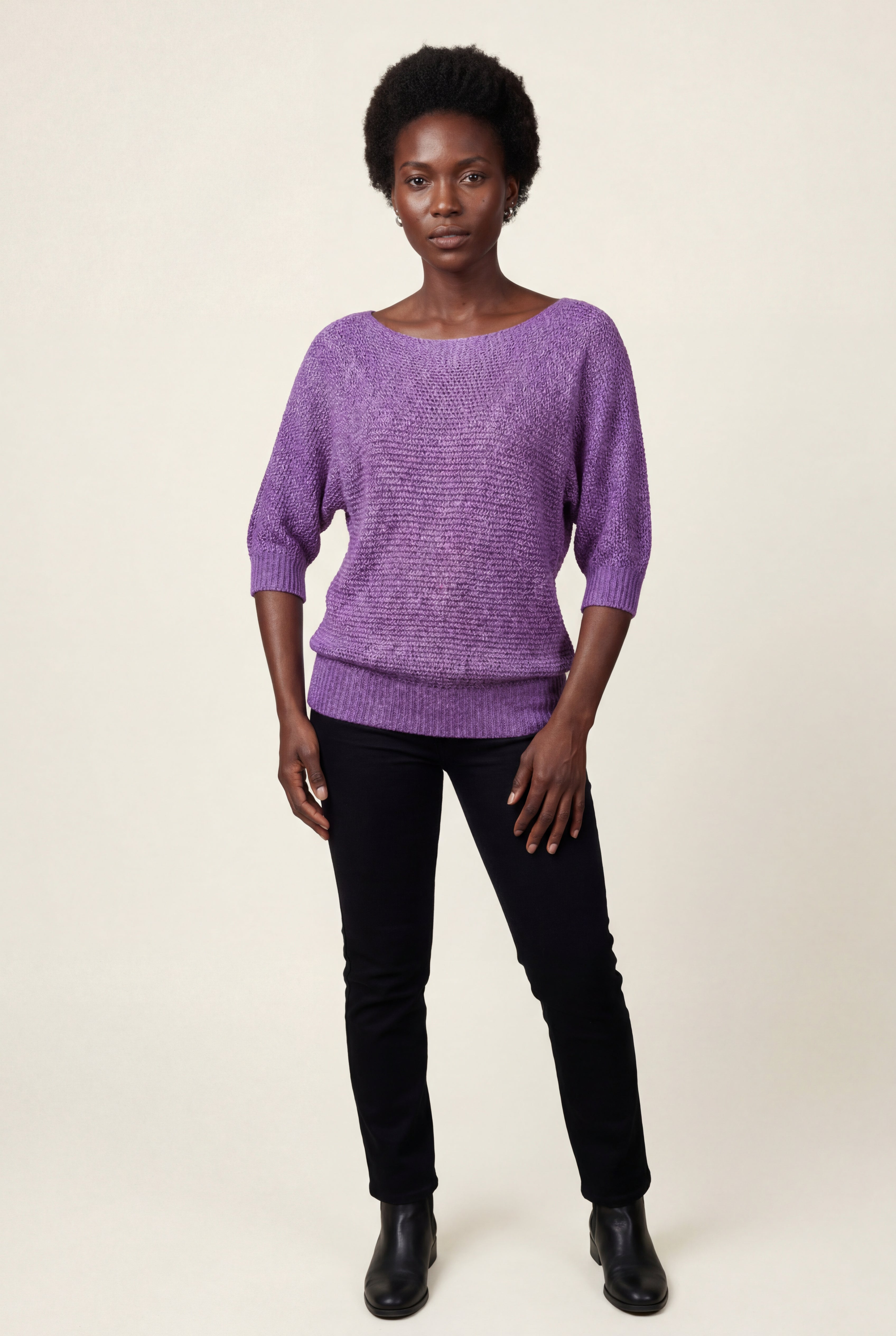 Zoyri | Textured Knit Sweater