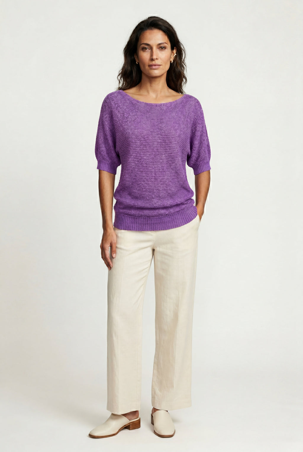 Zoyri | Textured Knit Sweater