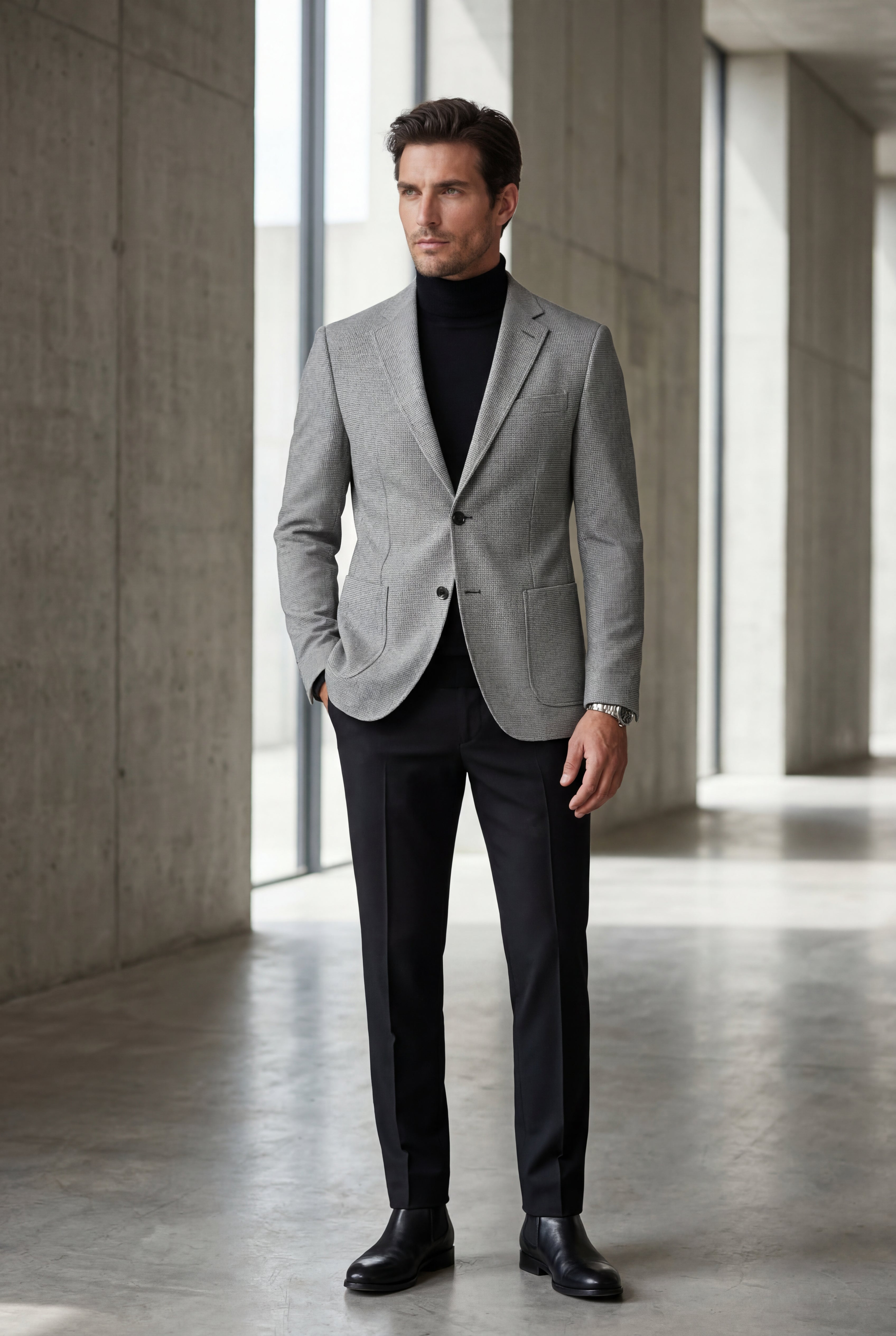 Zoyri | Textured Tailored Blazer