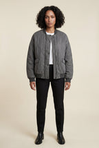 Zoyri | Quilted Bomber Jacket