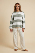 Zoyri | Relaxed Stripe Sweater