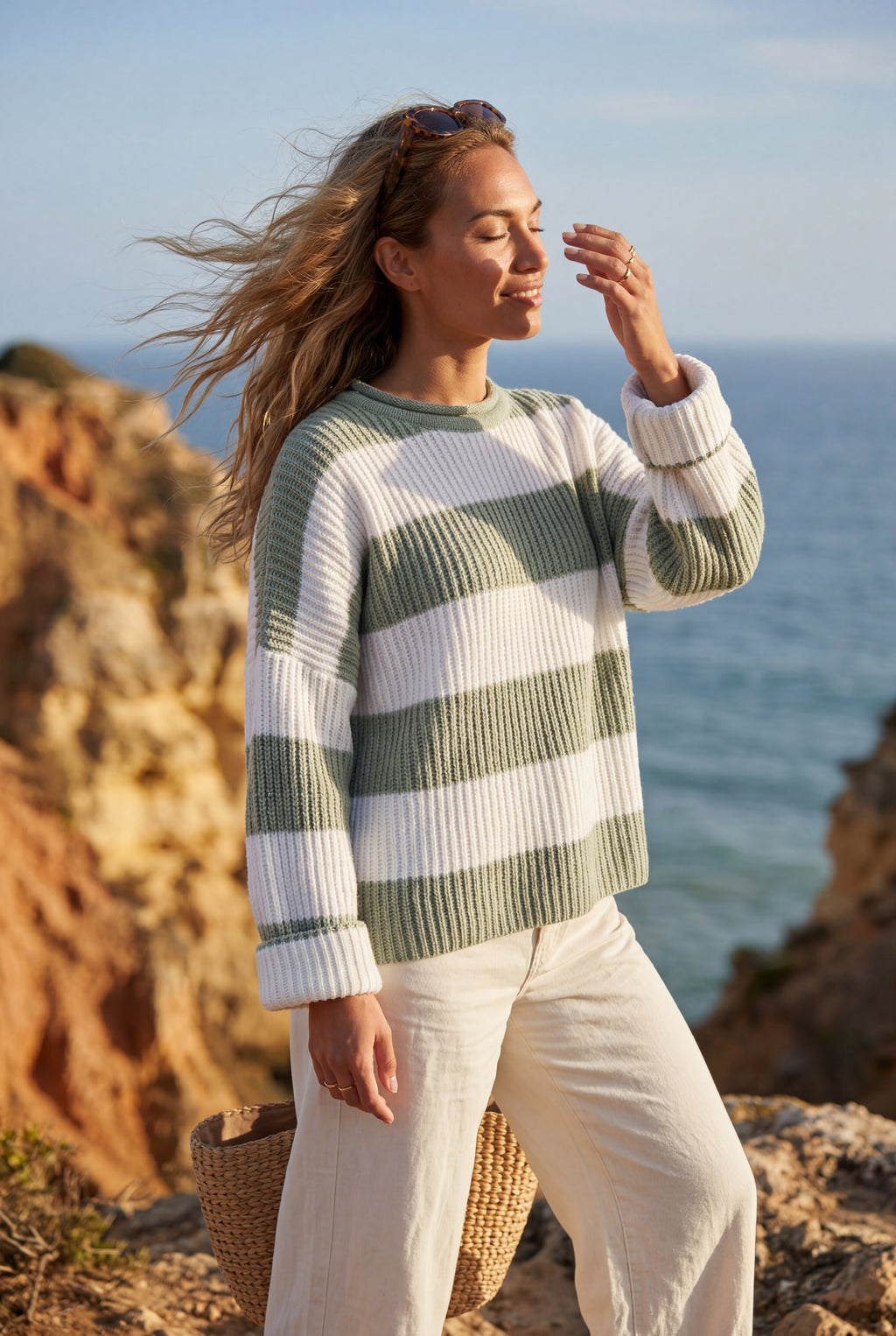 Zoyri | Relaxed Stripe Sweater