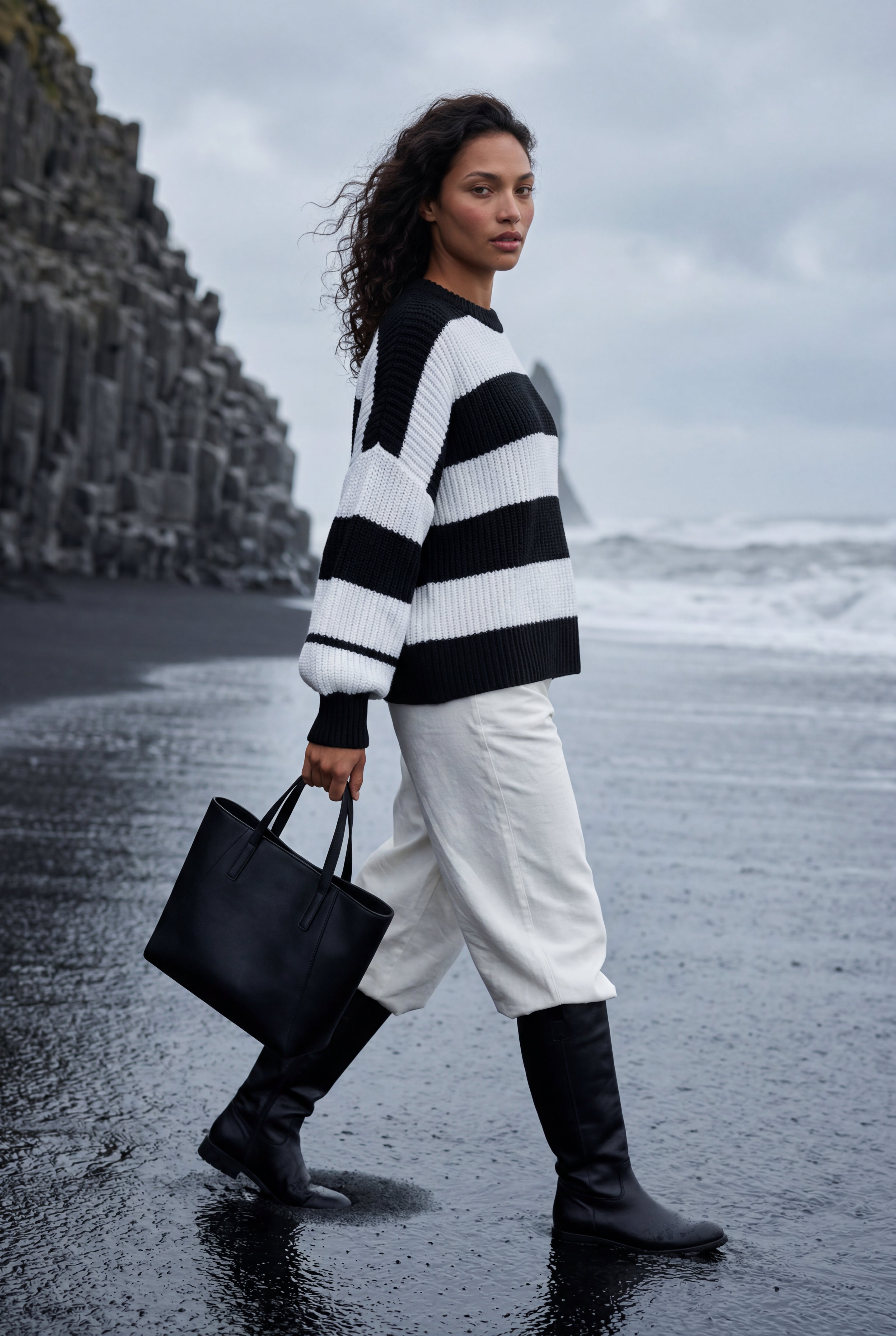 Zoyri | Relaxed Stripe Sweater
