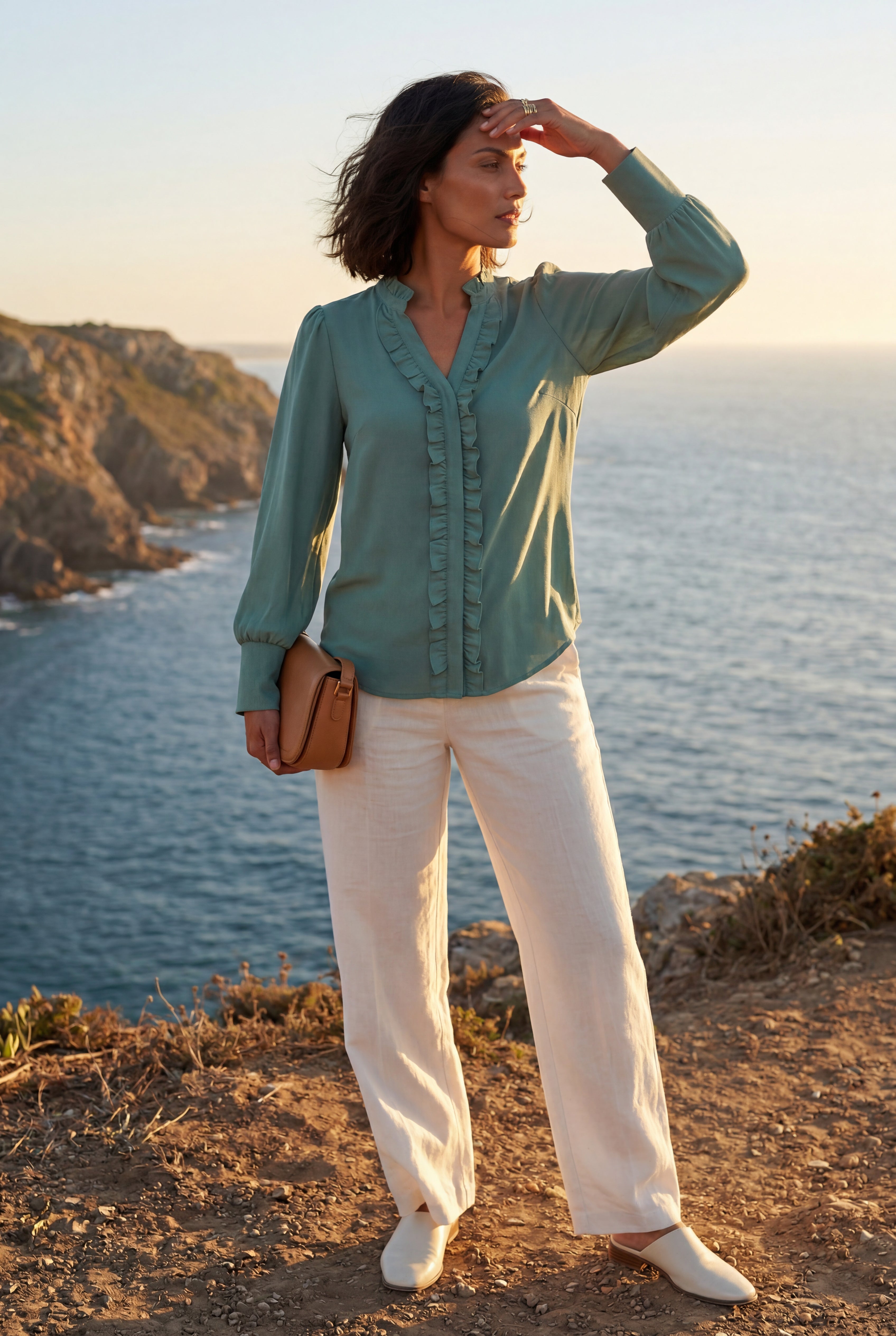 Zoyri | Ruffle Blouse