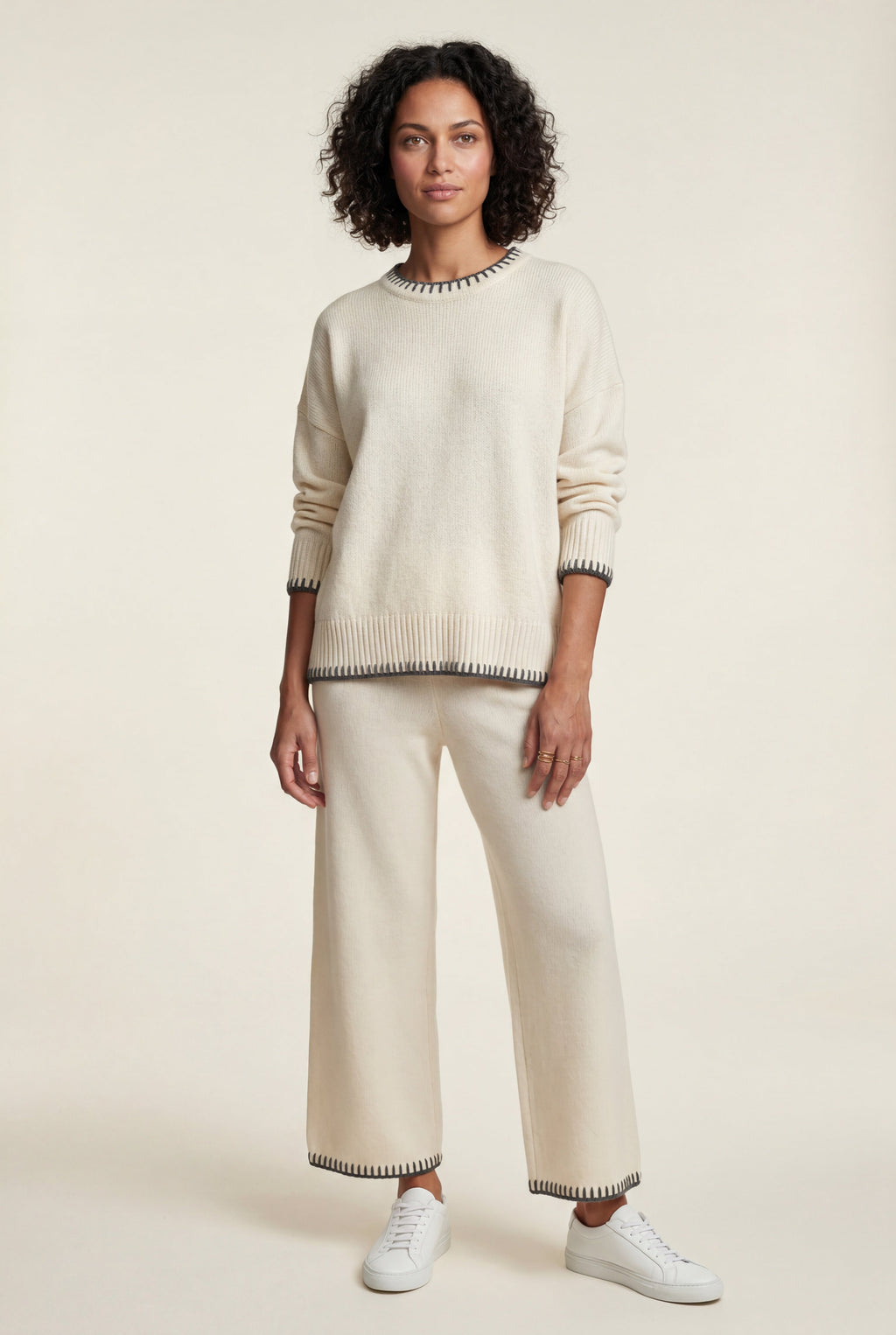 Zoyri | Contrast Knit Set