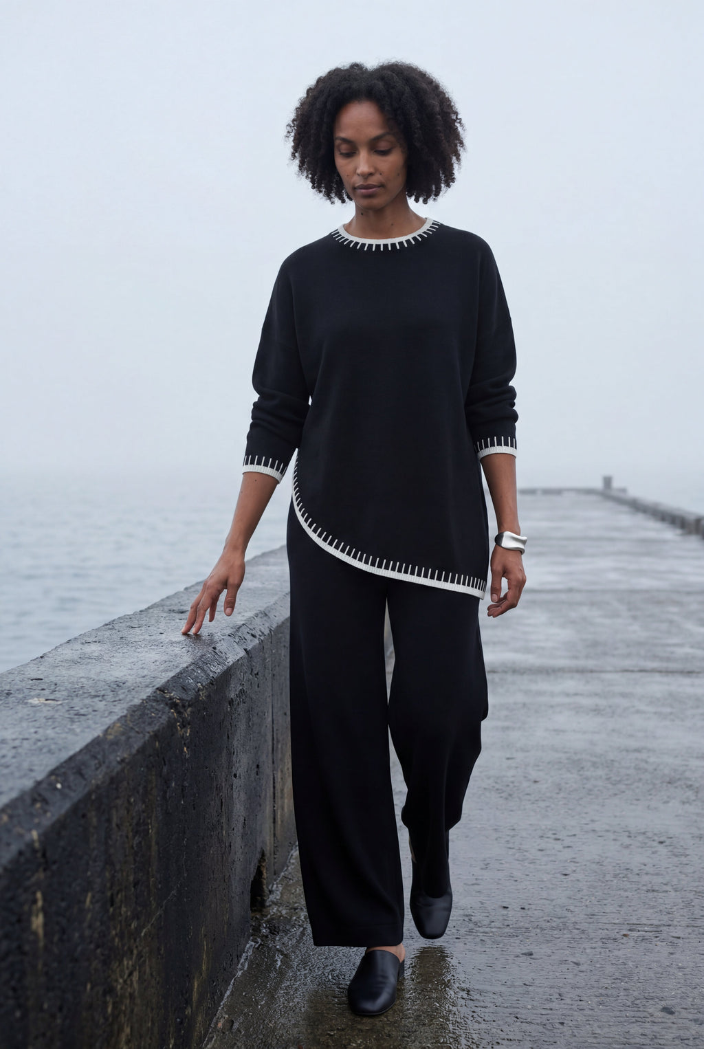Zoyri | Contrast Knit Set