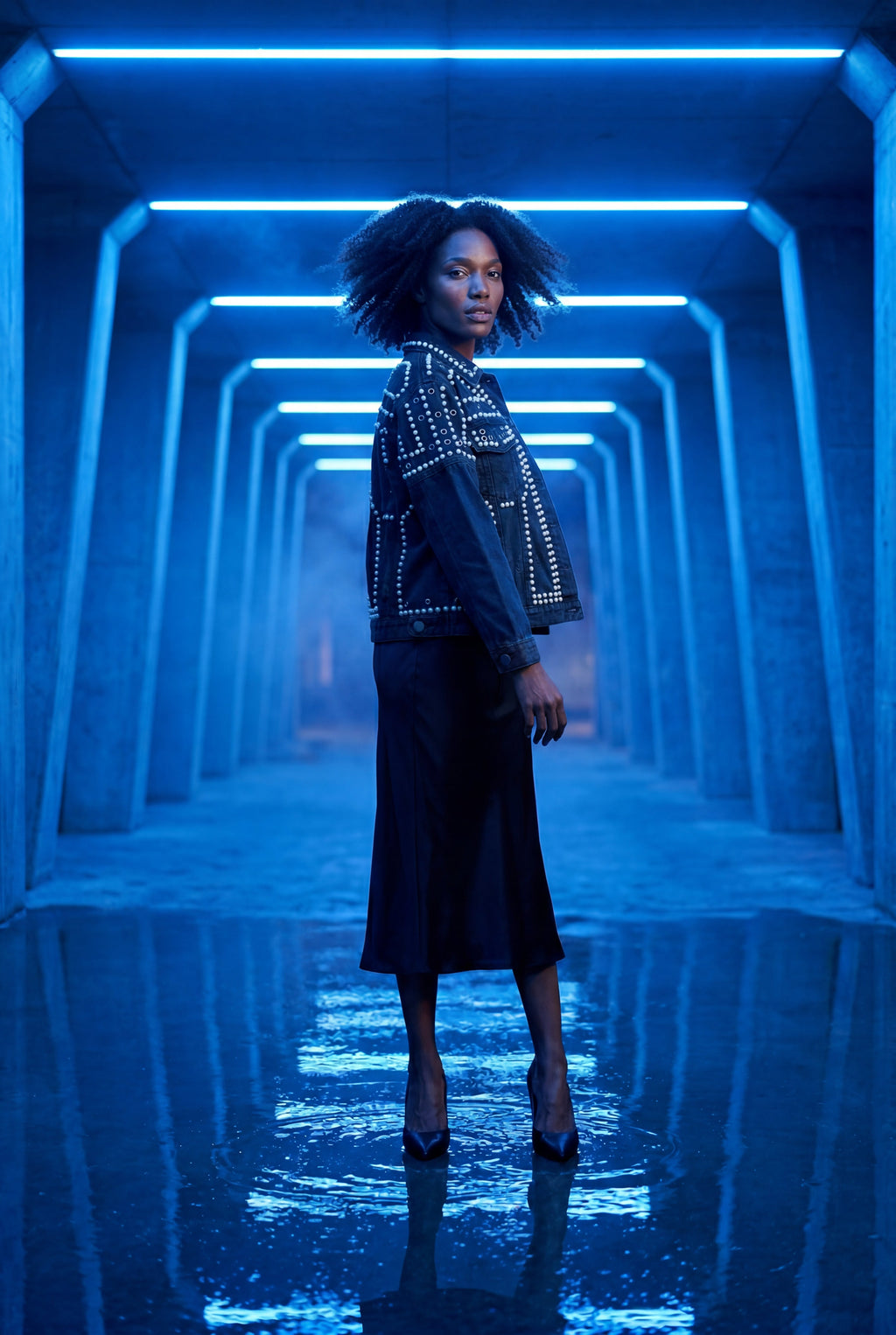 Zoyri | Studded Denim Jacket