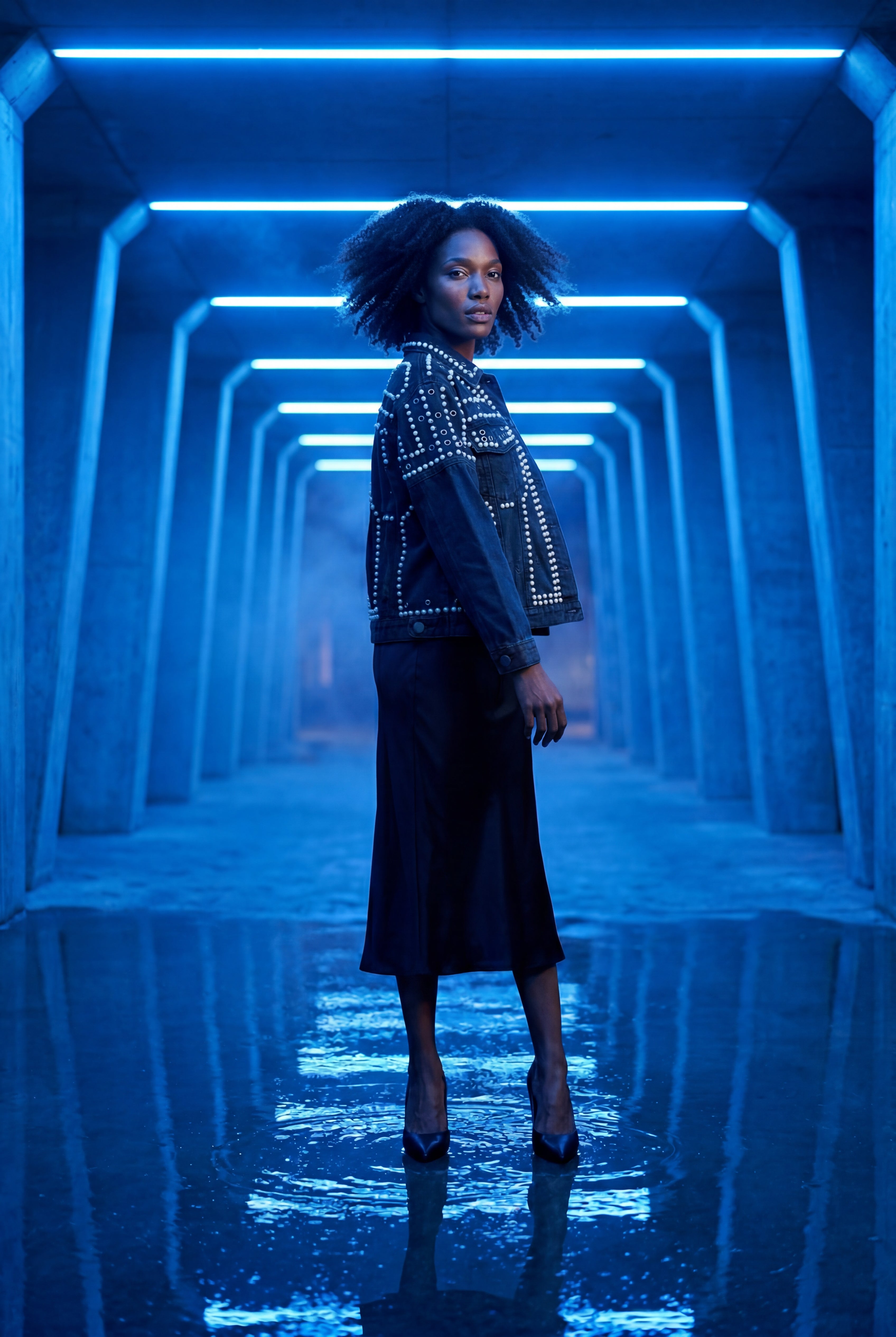 Zoyri | Studded Denim Jacket
