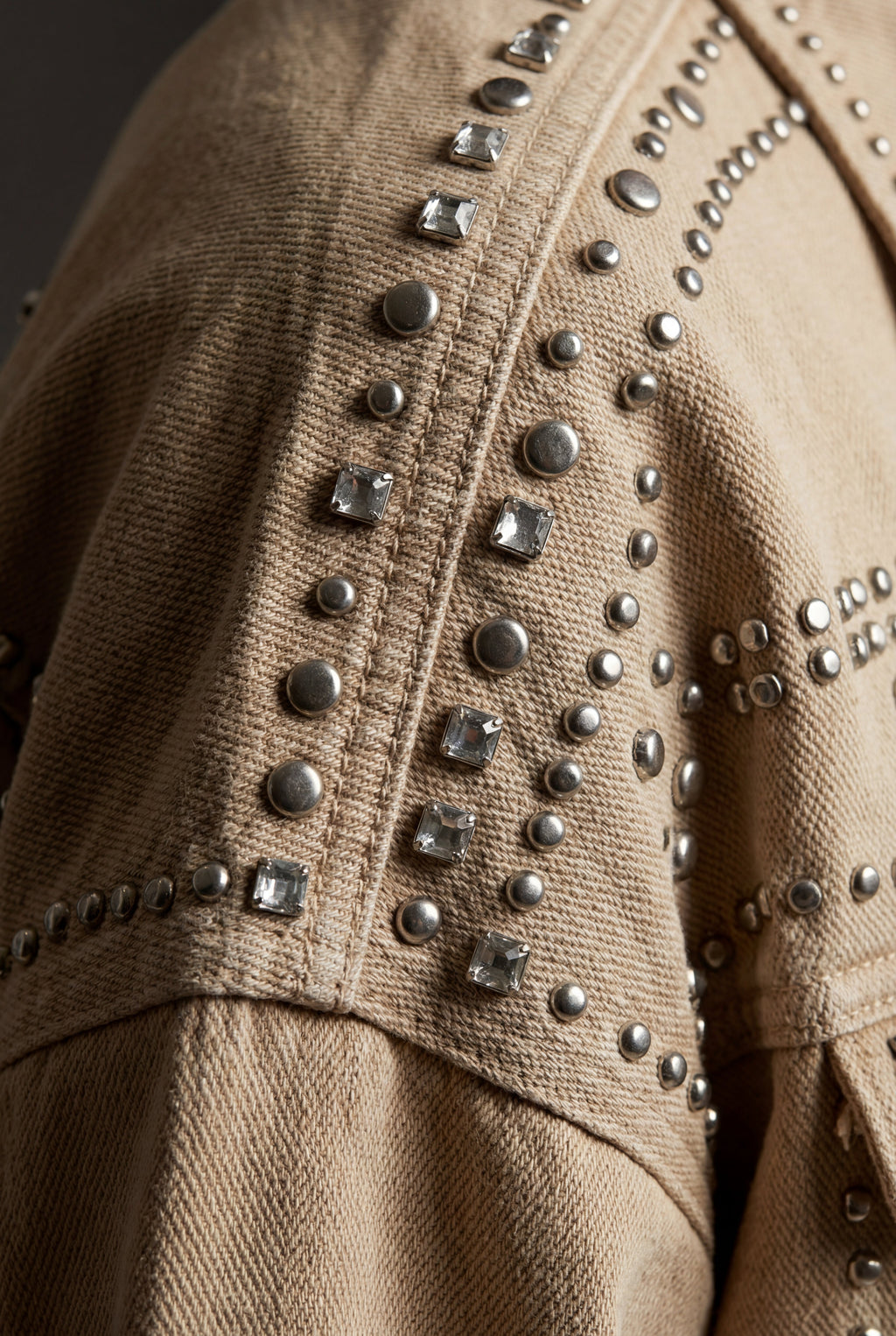 Zoyri | Studded Denim Jacket