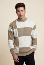 Zoyri | Check Block Sweater