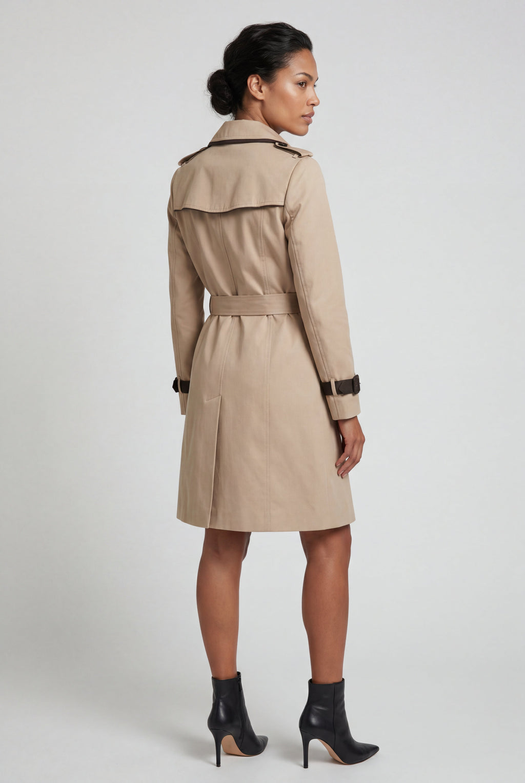 Zoyri | Contrast Trench Coat
