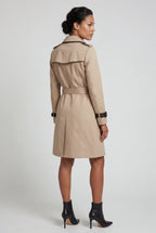 Zoyri | Contrast Trench Coat