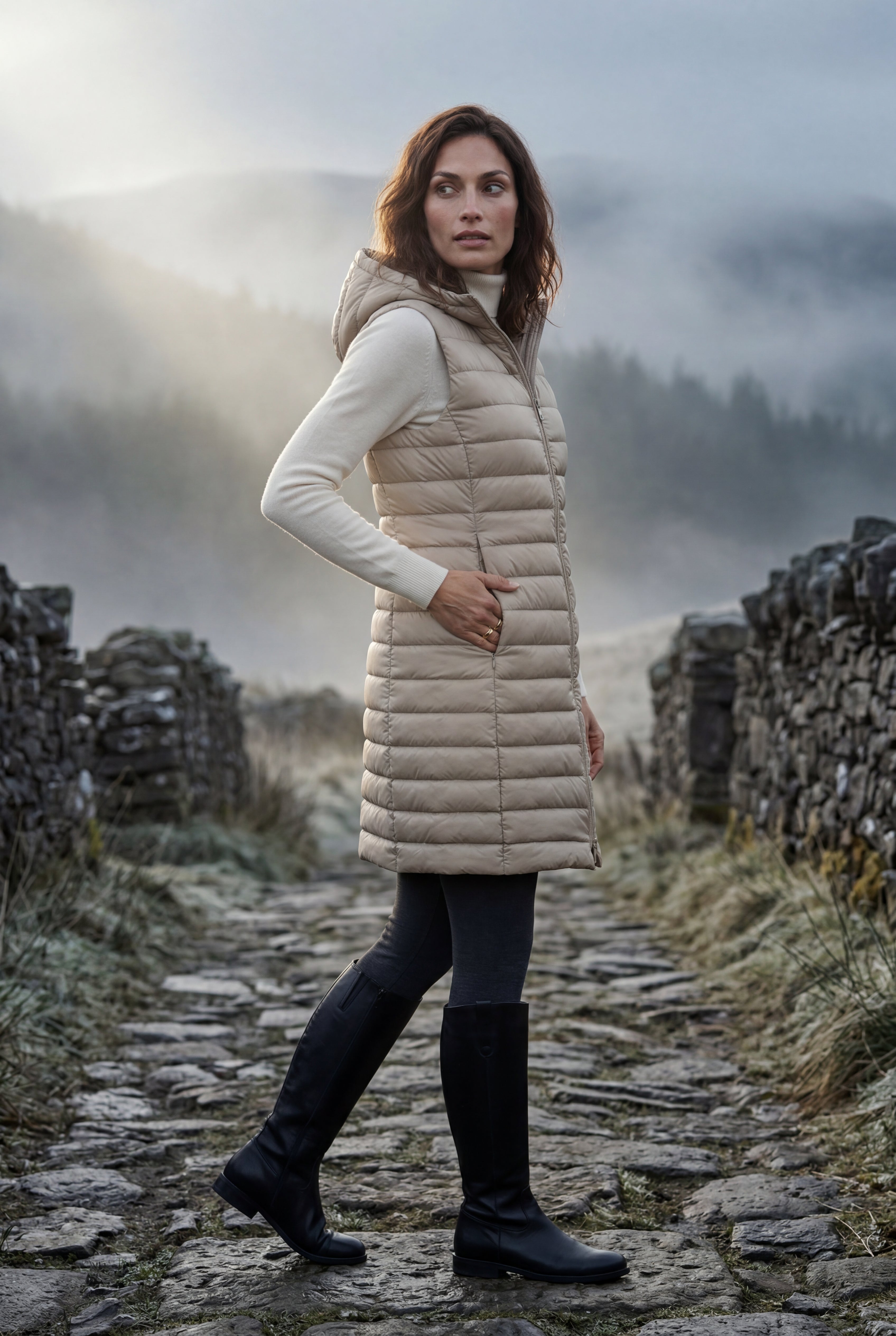 Zoyri | Longline Puffer Vest