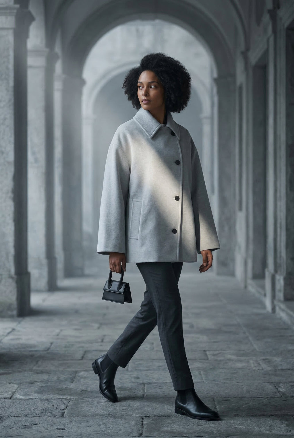 Zoyri | Minimal Oversized Coat