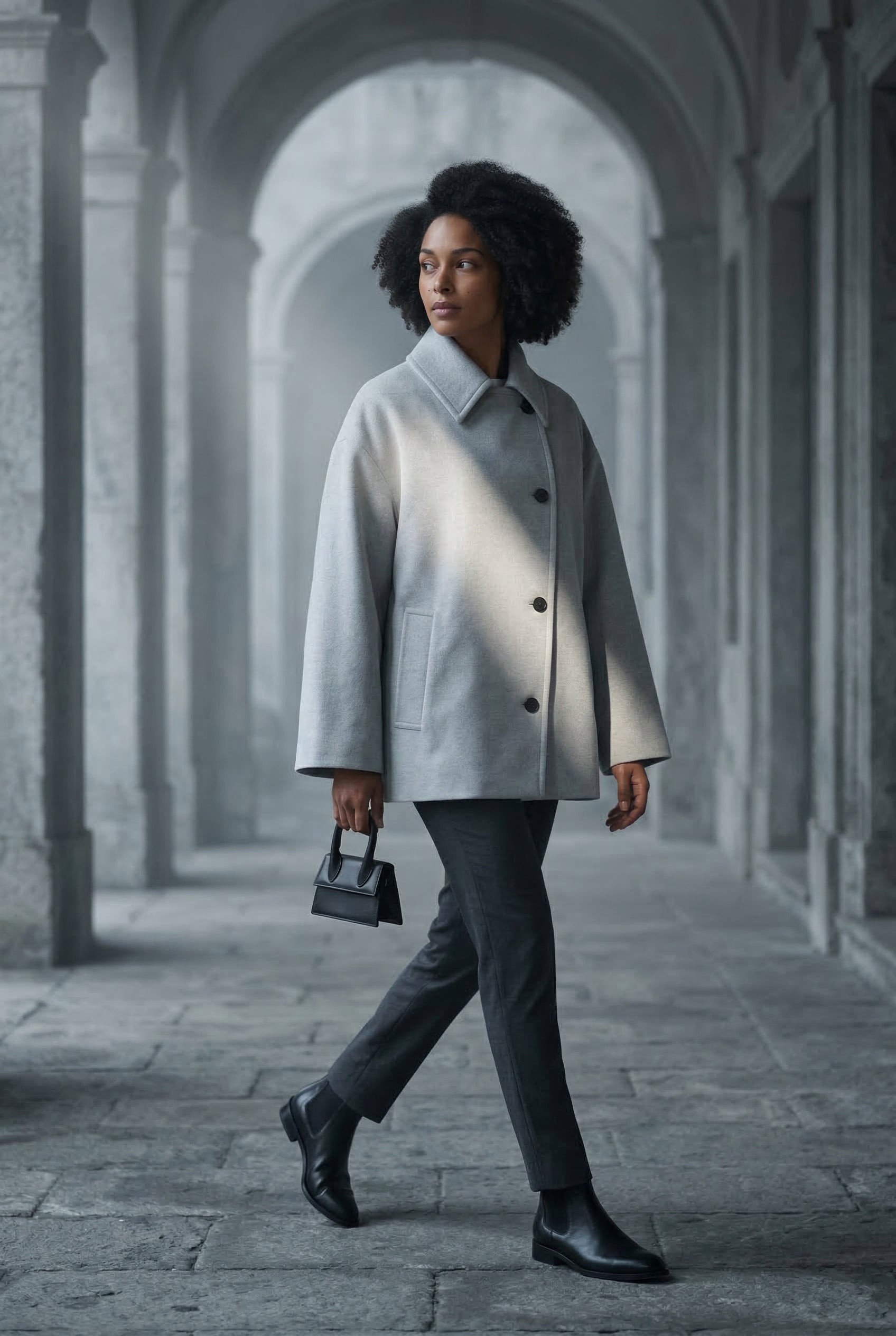 Zoyri | Minimal Oversized Coat