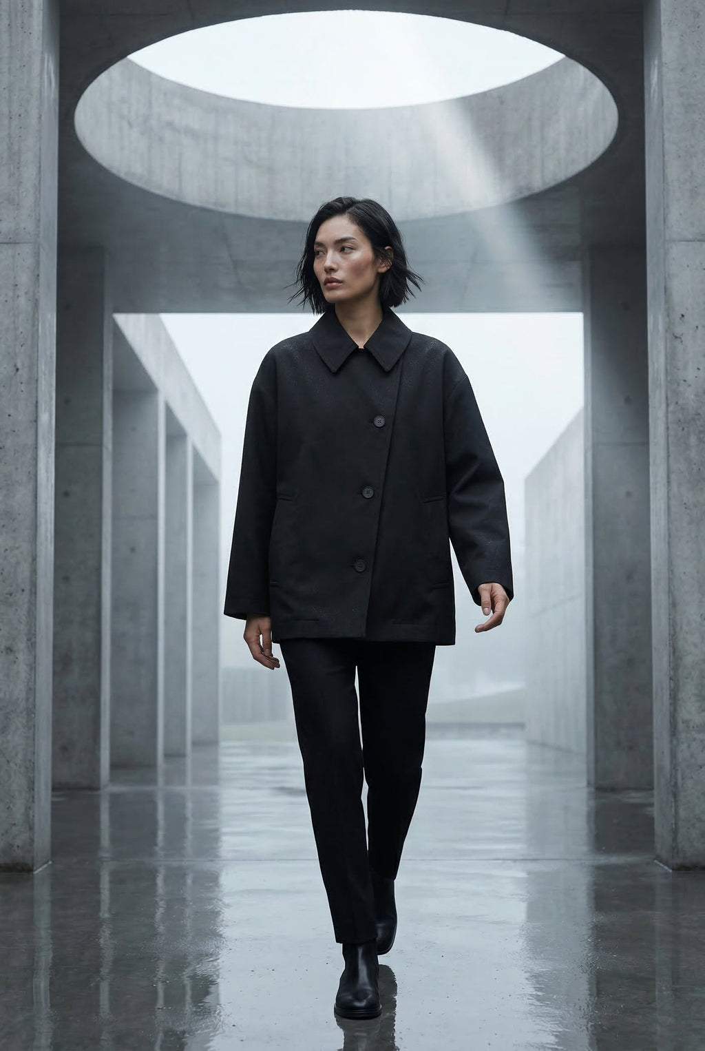 Zoyri | Minimal Oversized Coat
