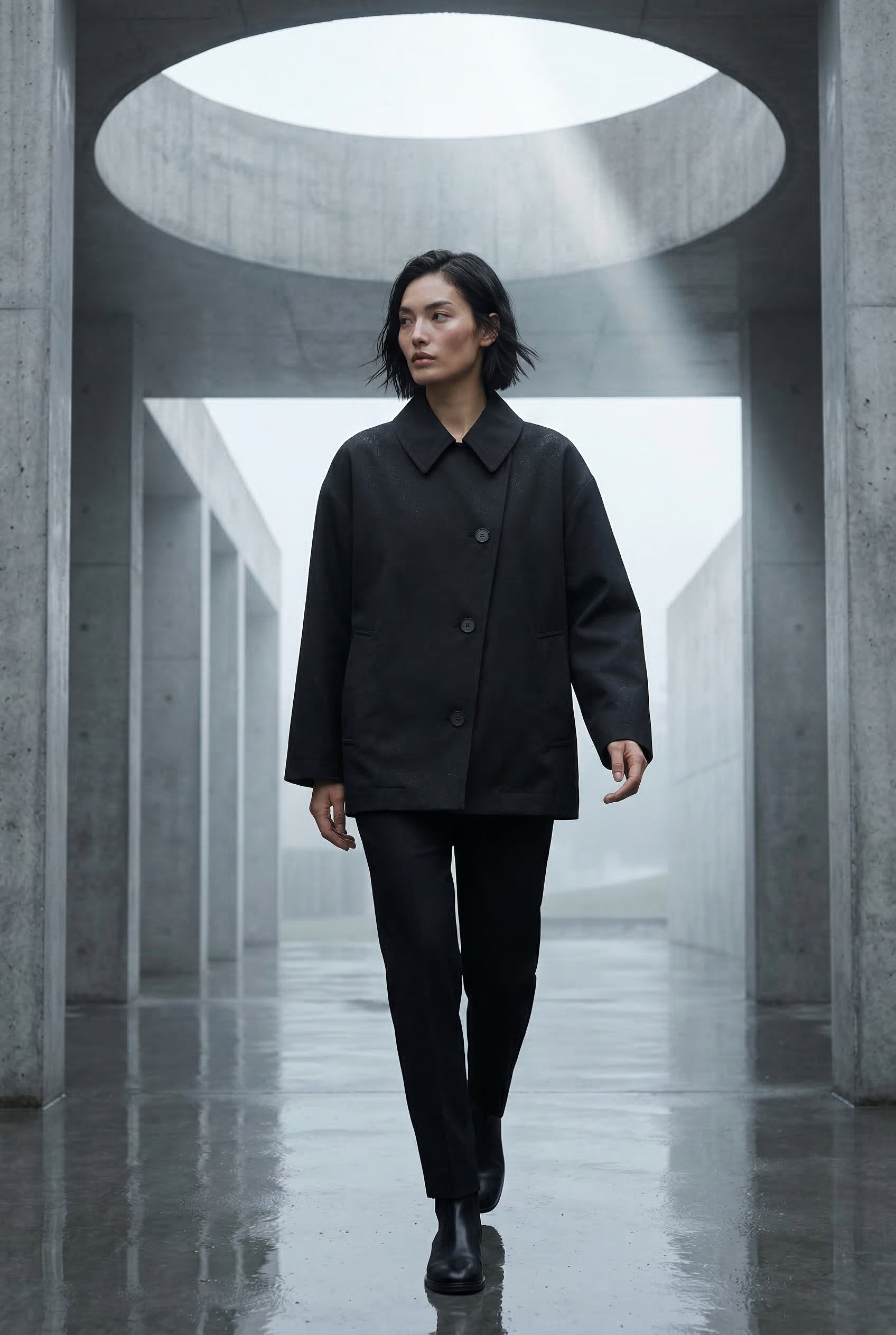 Zoyri | Minimal Oversized Coat