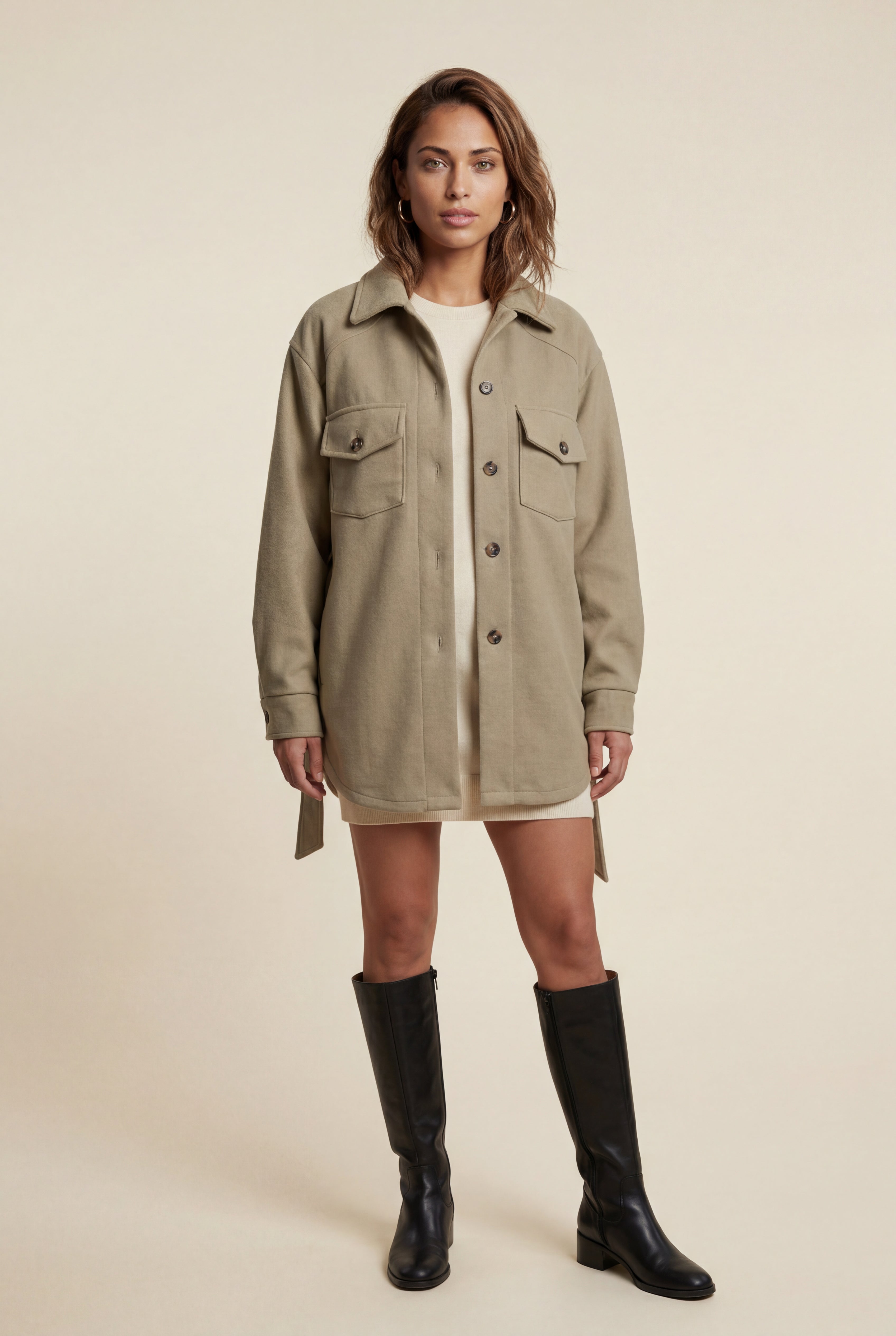 Zoyri | Belted Utility Jacket