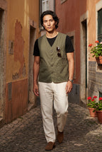 Zoyri | Utility Button Vest