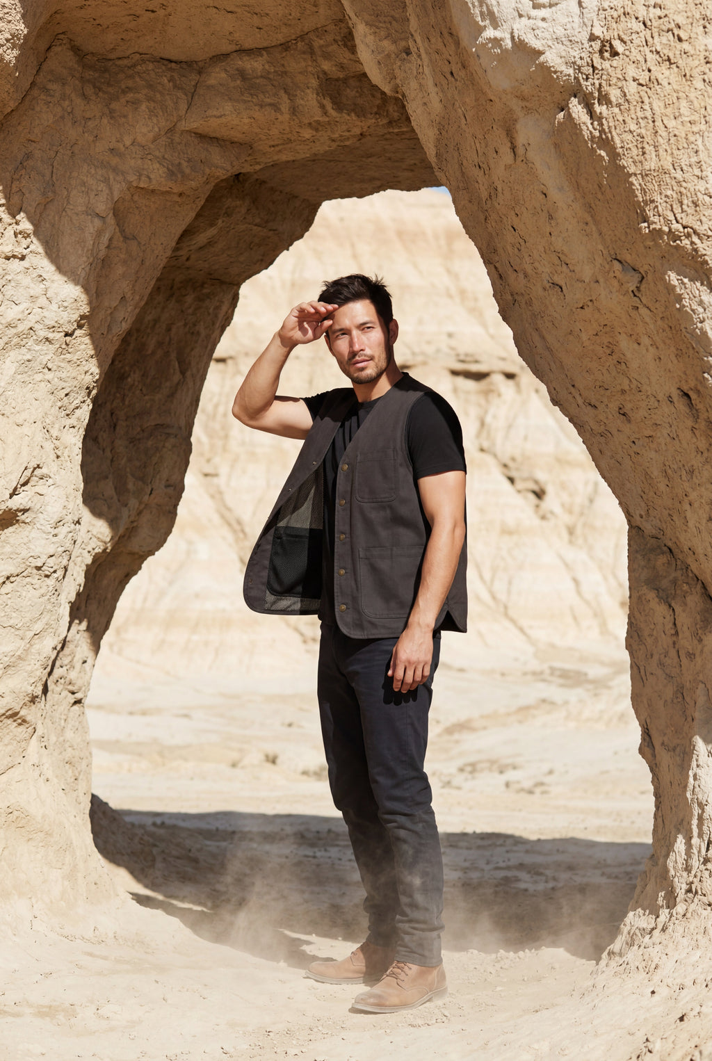 Zoyri | Utility Button Vest