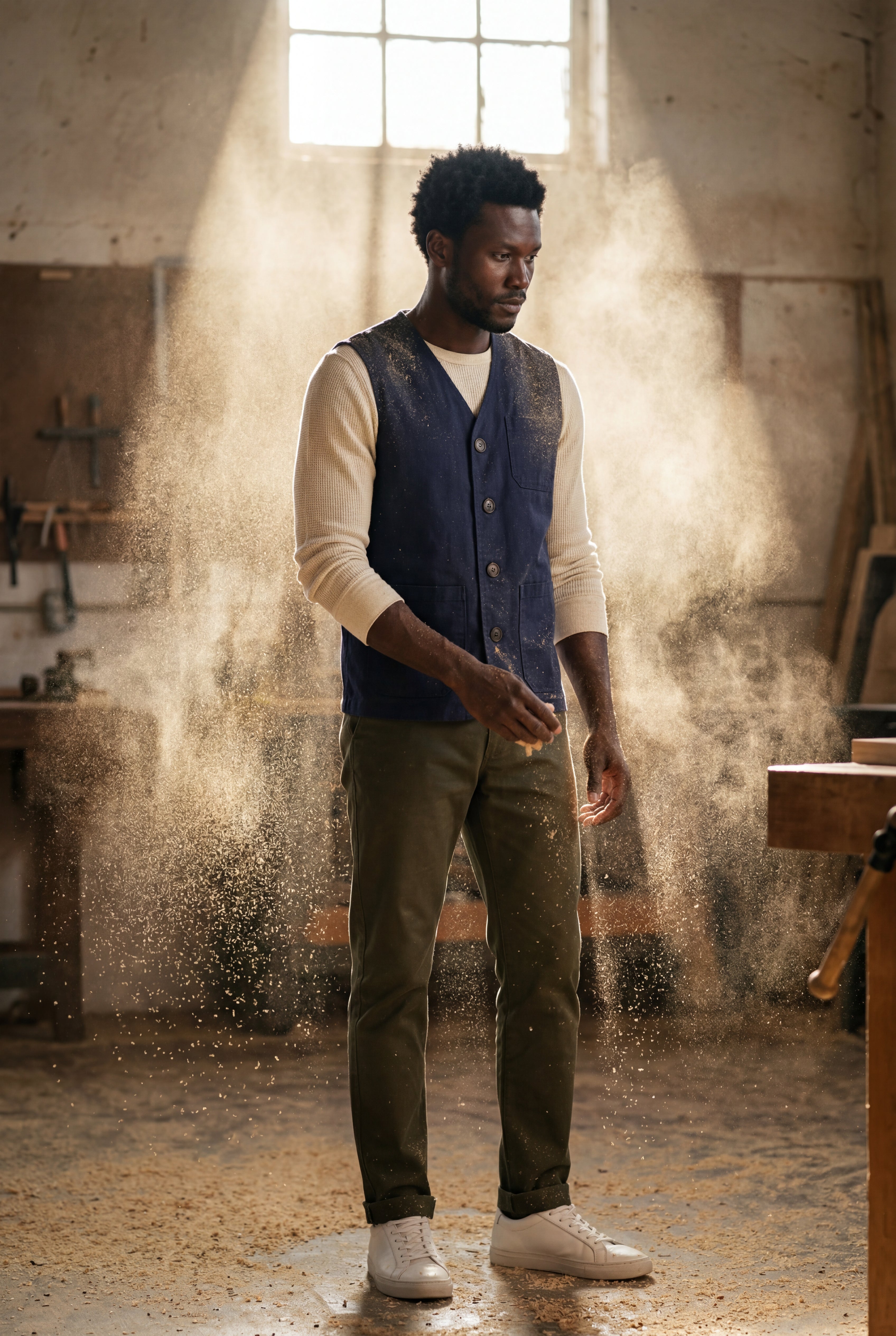 Zoyri | Utility Button Vest