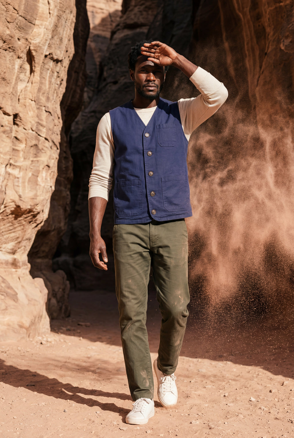 Zoyri | Utility Button Vest