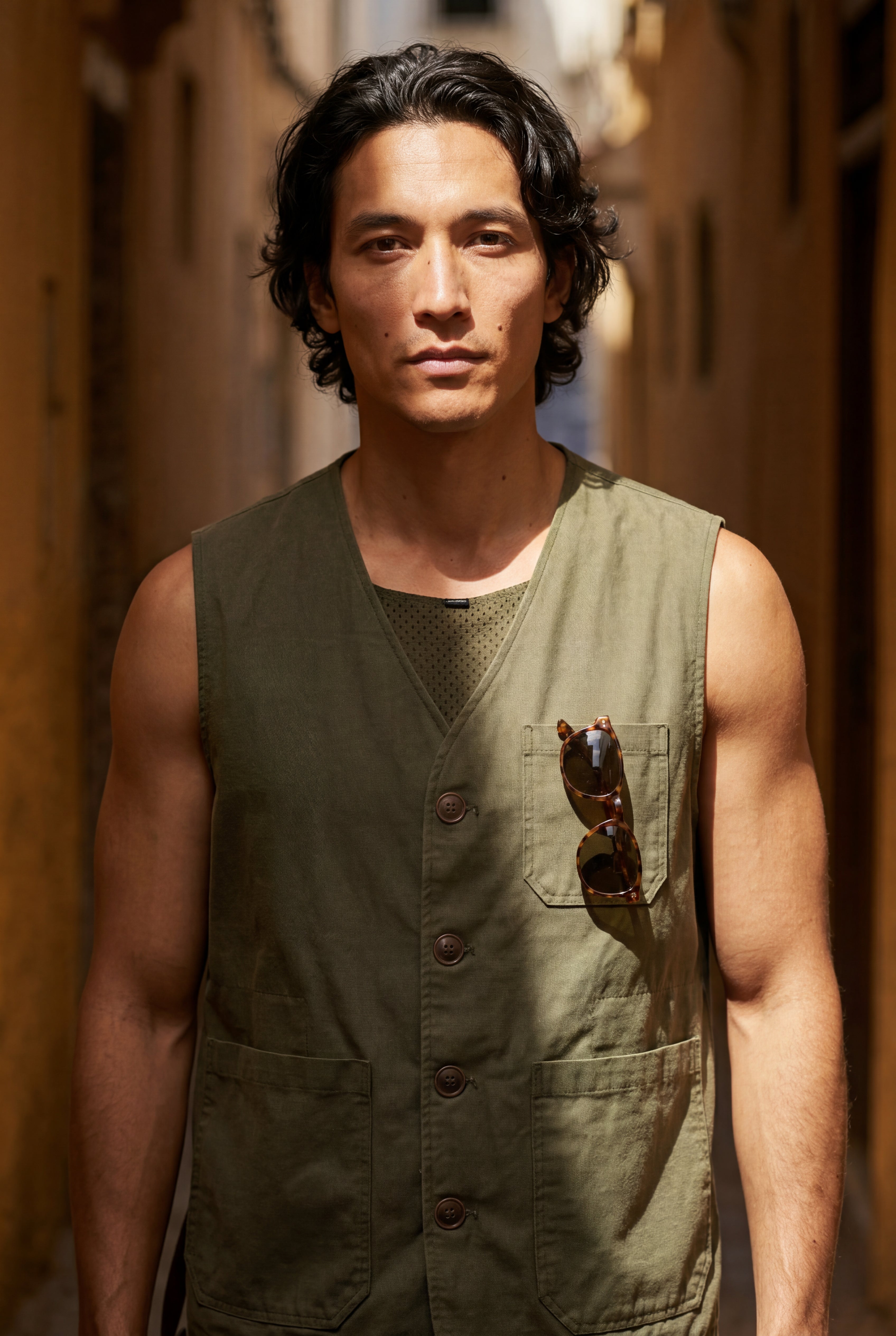 Zoyri | Utility Button Vest