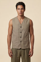 Zoyri | Utility Button Vest