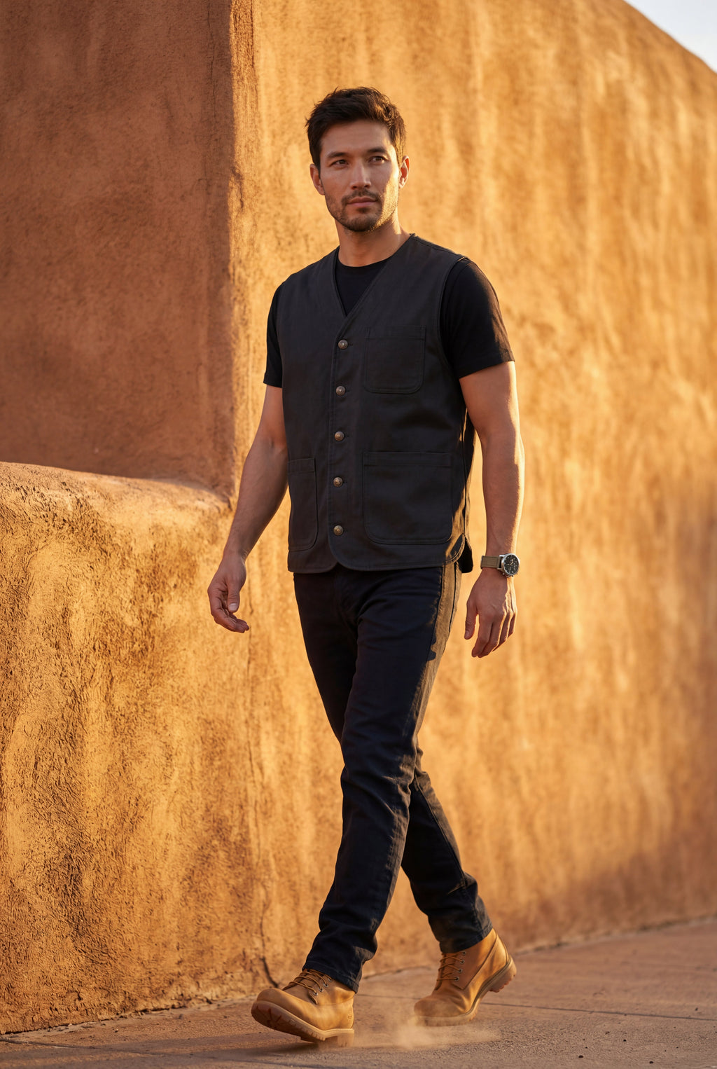 Zoyri | Utility Button Vest