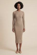 Zoyri | Ribbed Bodycon Midi Dress