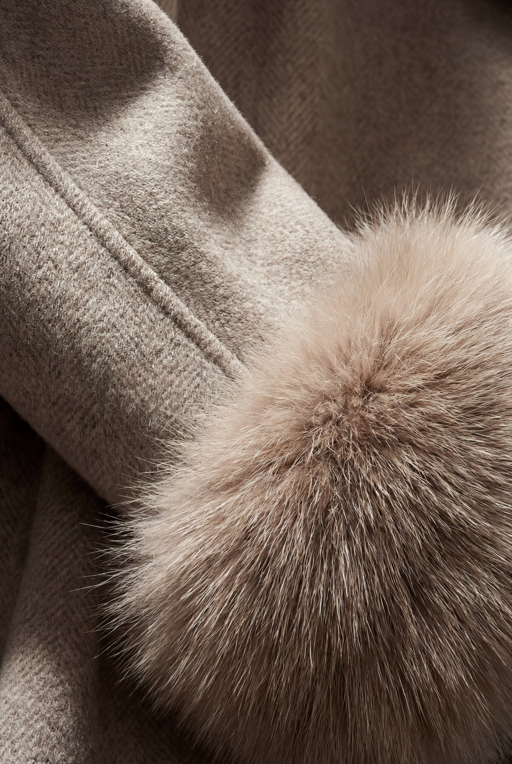 Zoyri | Faux Fur Wrap Coat