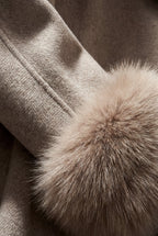 Zoyri | Faux Fur Wrap Coat
