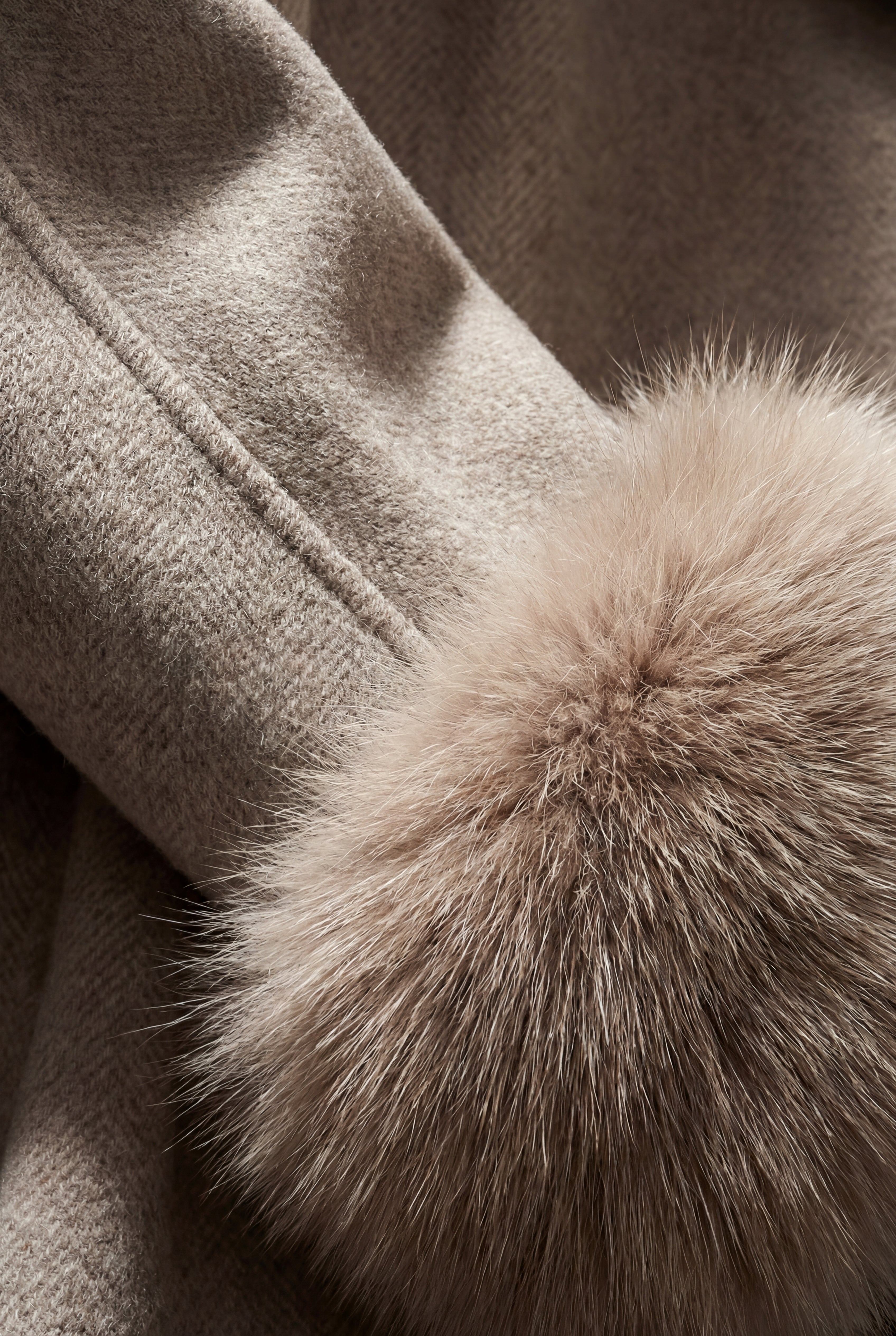 Zoyri | Faux Fur Wrap Coat