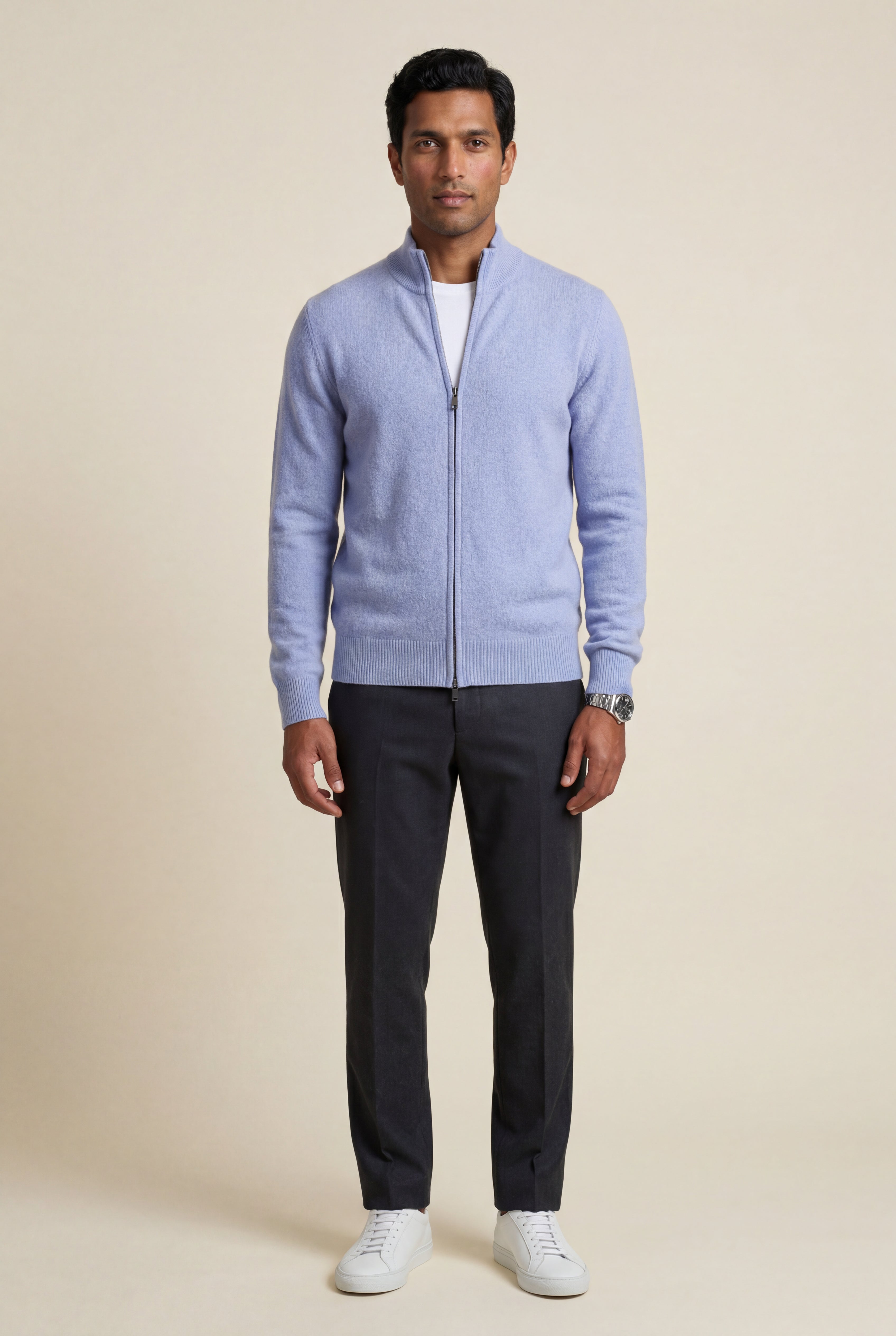 Zoyri | Textured Zip Cardigan