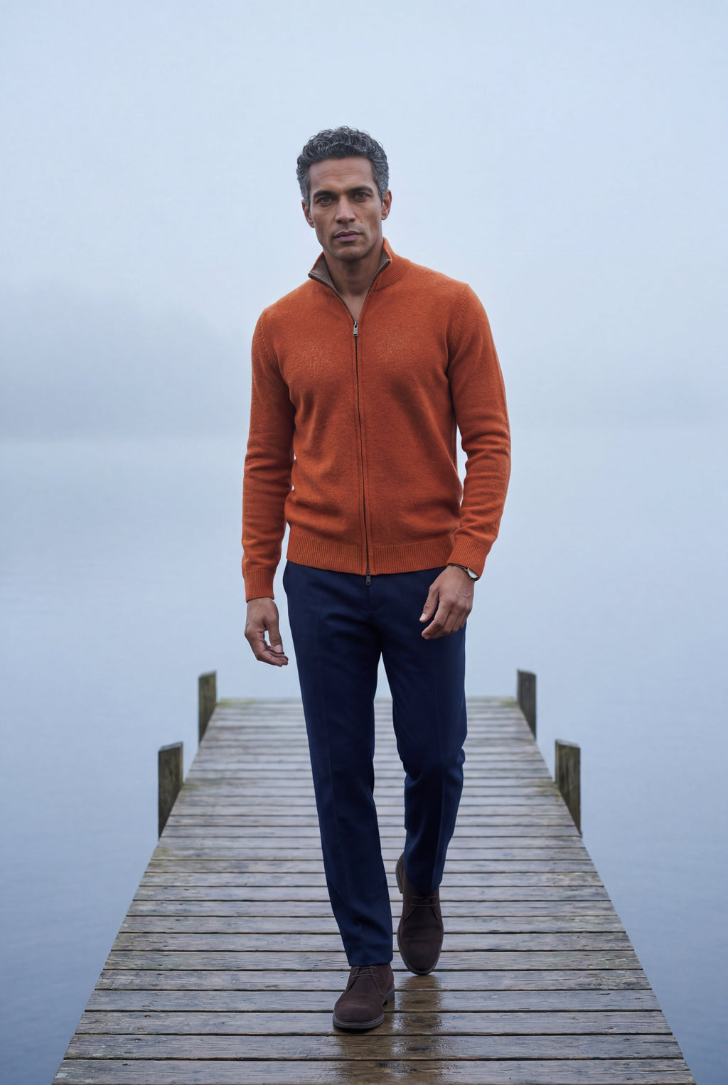 Zoyri | Textured Zip Cardigan