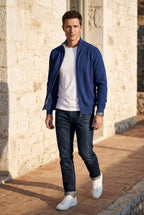Zoyri | Textured Zip Cardigan
