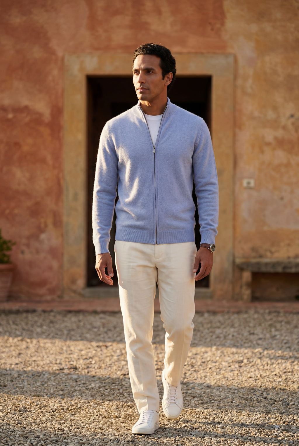 Zoyri | Textured Zip Cardigan
