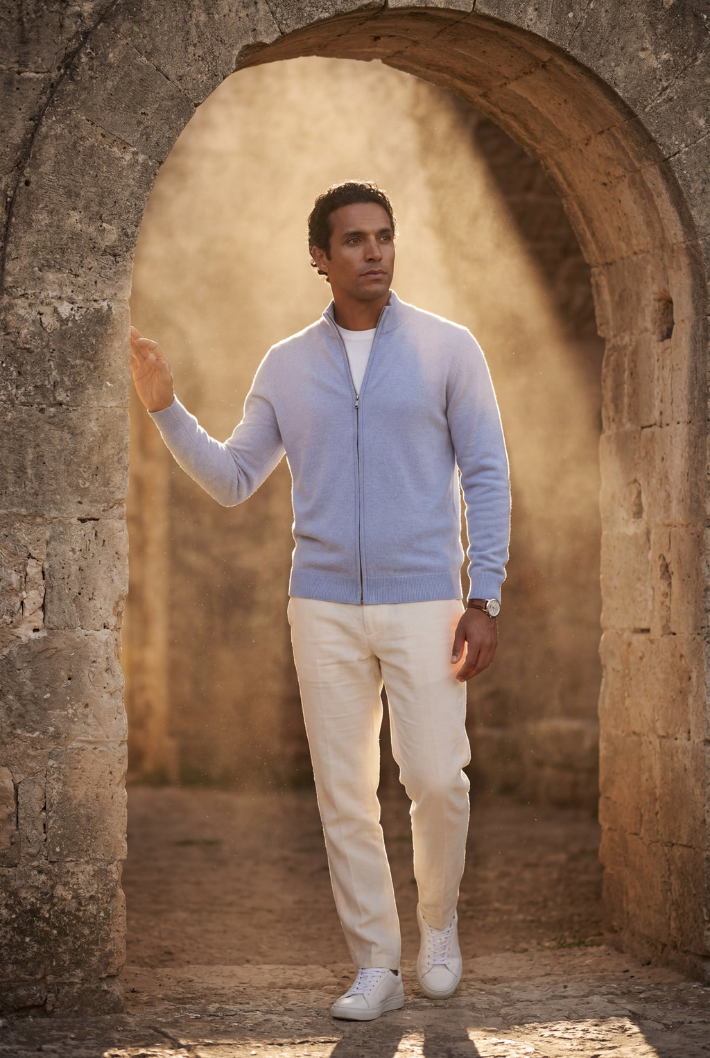 Zoyri | Textured Zip Cardigan