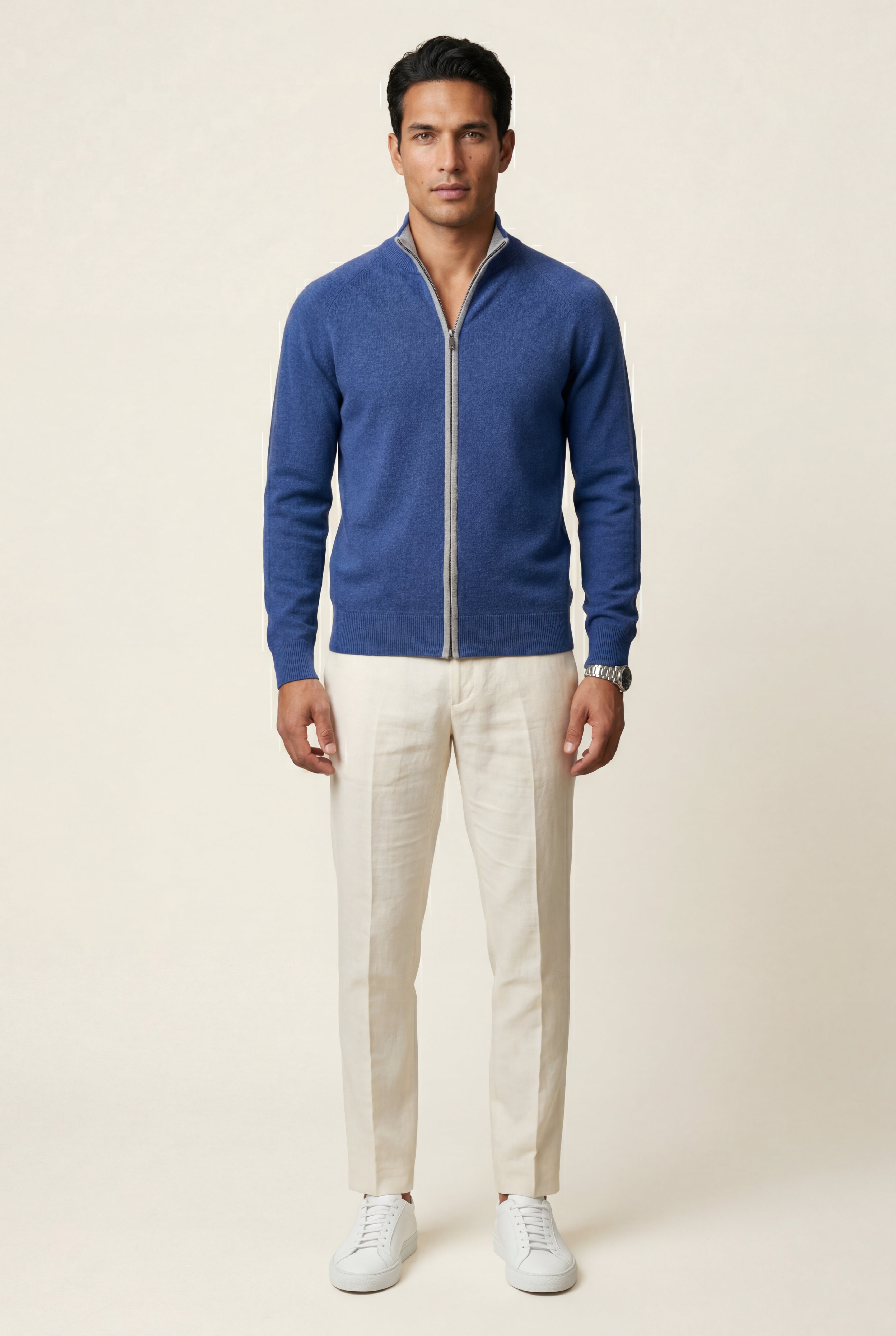 Zoyri | Textured Zip Cardigan