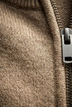 Zoyri | Textured Zip Cardigan