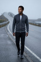 Zoyri | Textured Zip Cardigan