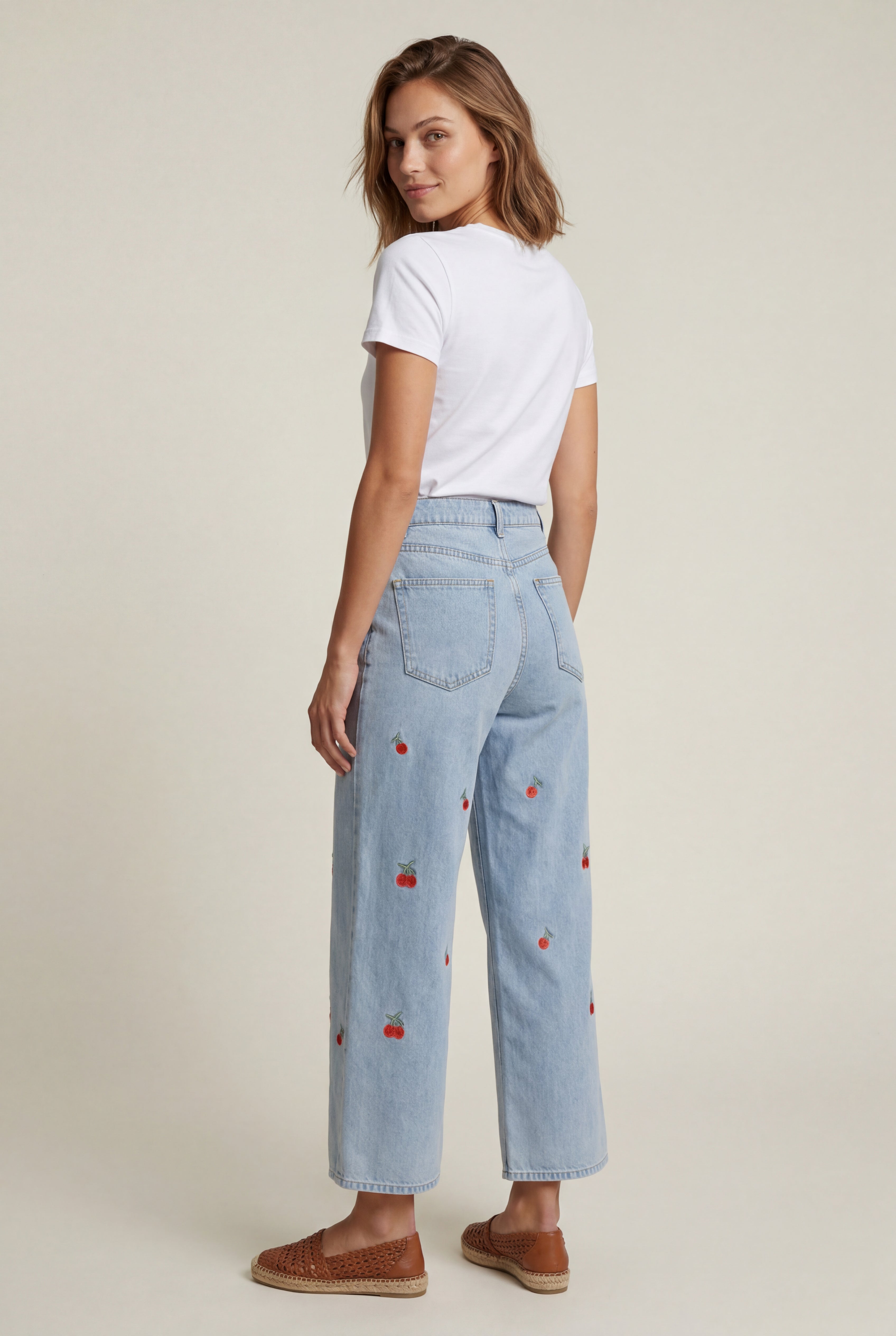 Zoyri | Cherry Wide-Leg Jeans