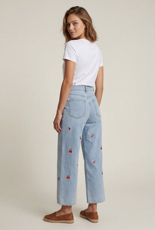 Zoyri | Cherry Wide-Leg Jeans