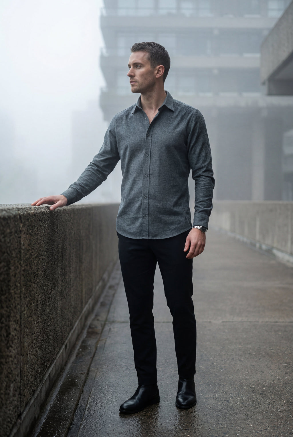 Zoyri | Textured Casual Shirt