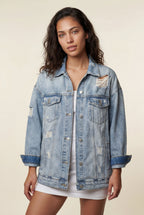 Zoyri | Distressed Denim Jacket