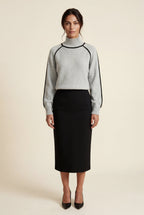 Zoyri | High Neck Knit Sweater