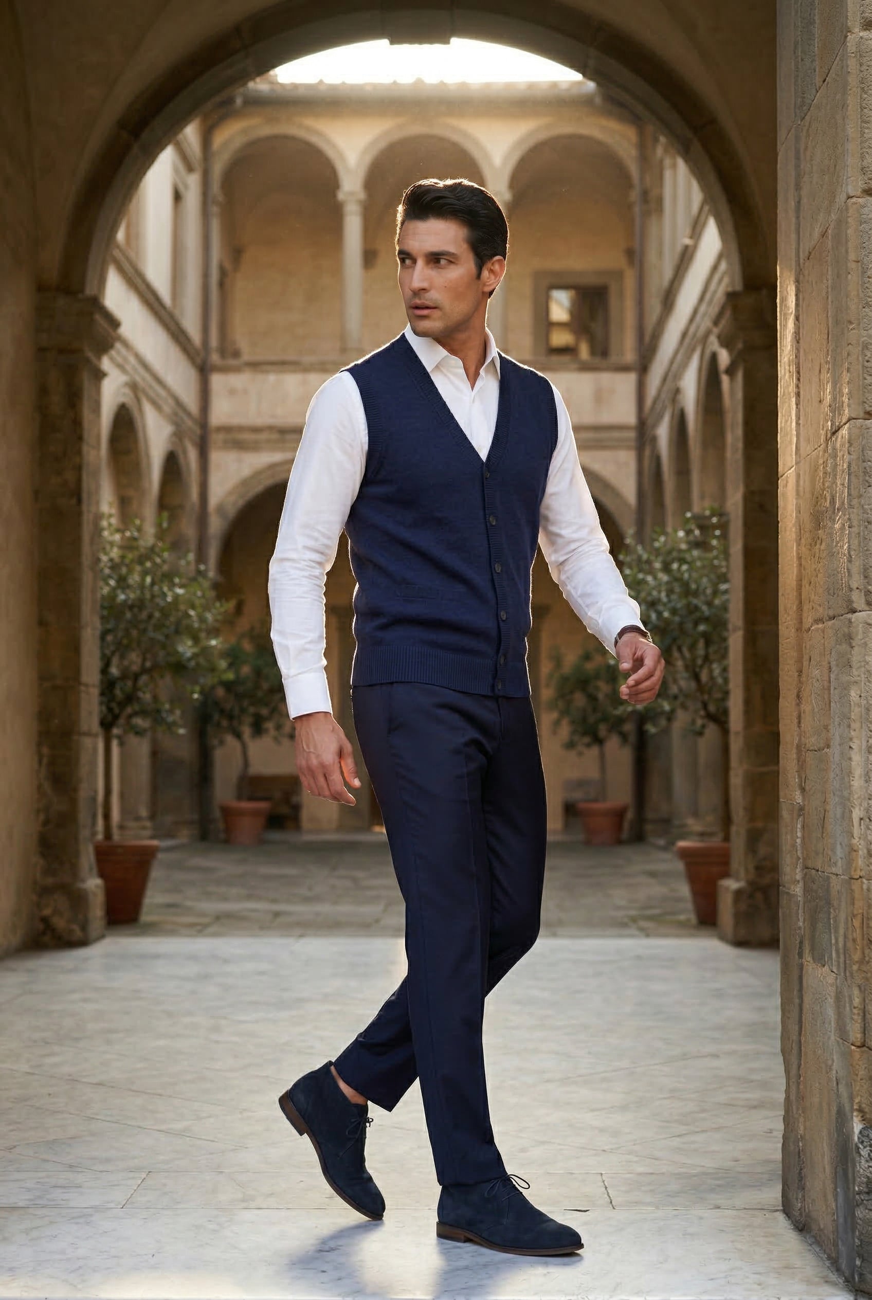 Zoyri | Classic Button Knit Vest