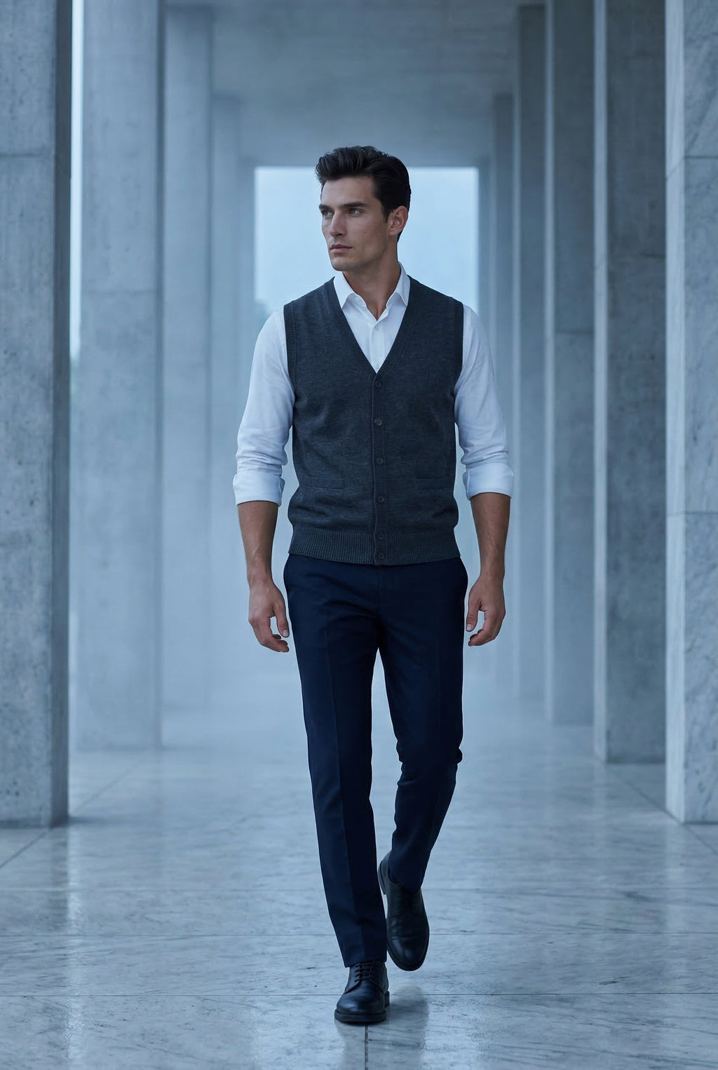 Zoyri | Classic Button Knit Vest