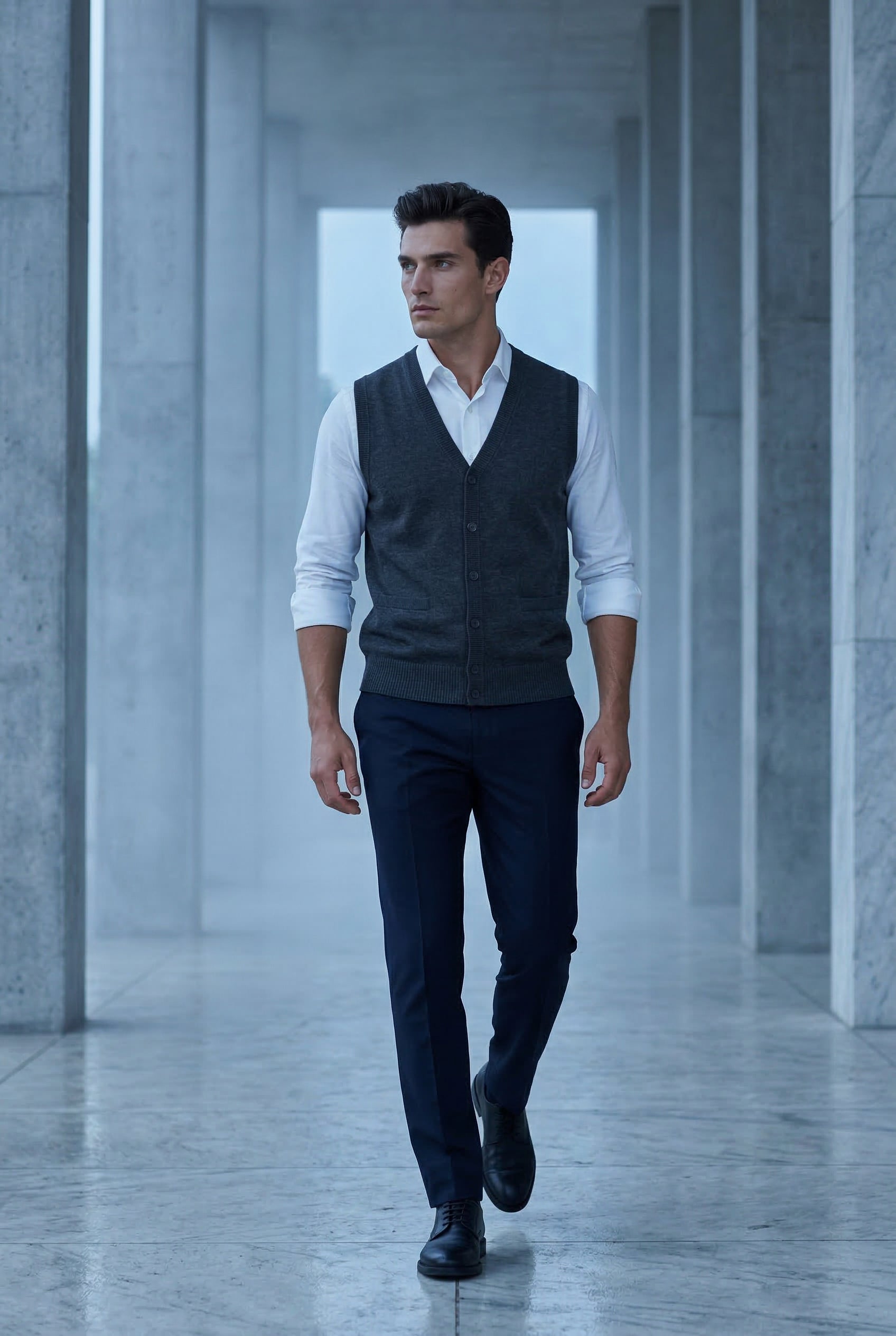Zoyri | Classic Button Knit Vest
