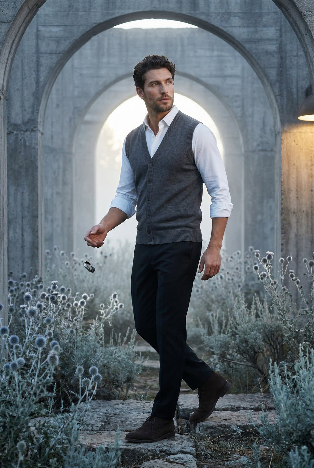 Zoyri | Classic Button Knit Vest